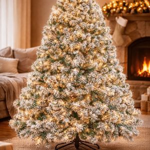 Snow Flocked Christmas Tree – Bring the Magic of Winter Into Your Home